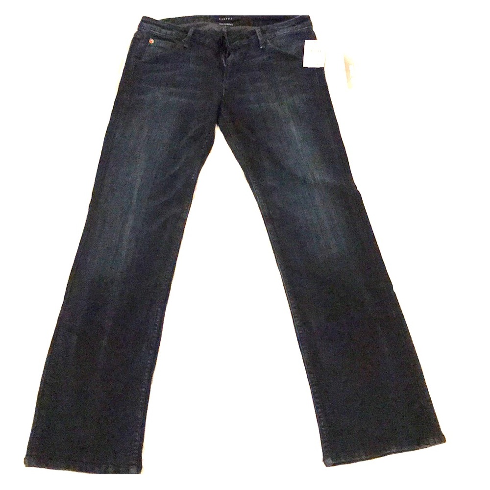 Hudson Straight Leg dark denim. Size 28. W429DHK.